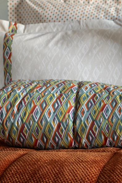 Tek Kişilik Lowel Terracotta Softly Uyku Seti - Resim 3