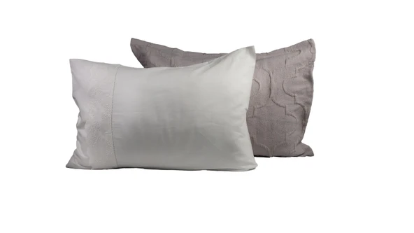 Çift Kişilik Serene Gri Timeless Yatak Örtüsü Nevresim Prime Set - 5