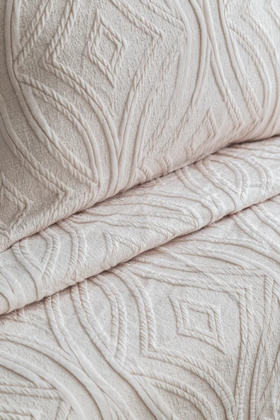 Tek Kişilik Belmont Bej Timeless Yatak Örtüsü Nevresimli Prime Set - 2