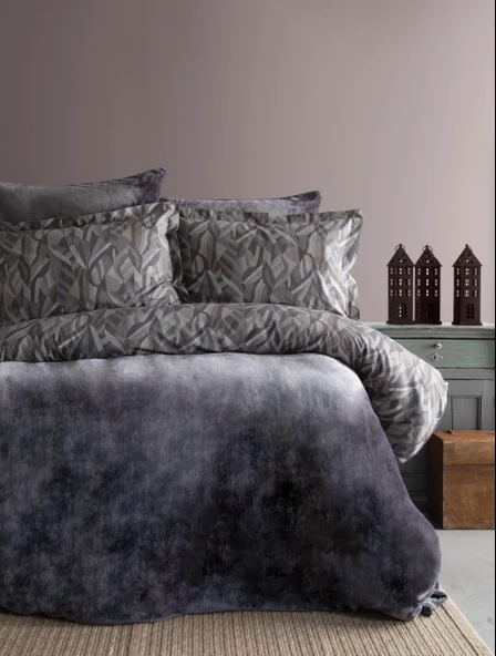 Tek Kişilik Darcy Gri My Touch Nevresim Takımı