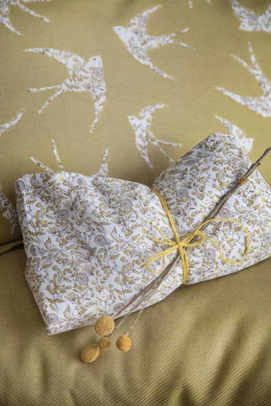 Tek Kişilik Freely Olive Bambu Pike Takımı - 5