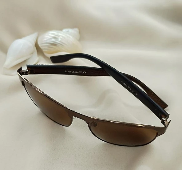 Silvio Monetti SM562 59 Erkek  Güneş Gözlüğü Kutusunda - Resim 2