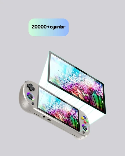 Hızlı Şarjlı, RGB Aydınlatmalı Konsol - Resim 2