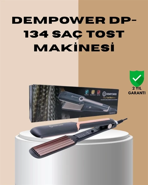 Evde Profesyonel Görünüm: DP-134 Tost Şekillendirici ile Kalıcı Stil ürün görseli