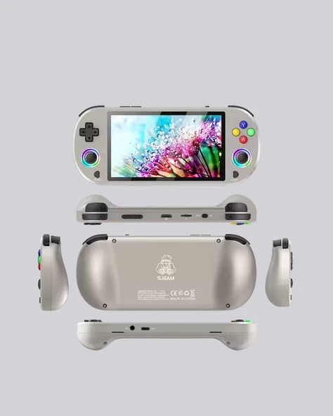 RGB Işıklı Joystickli El Tipi Oyun Cihazı - Resim 4