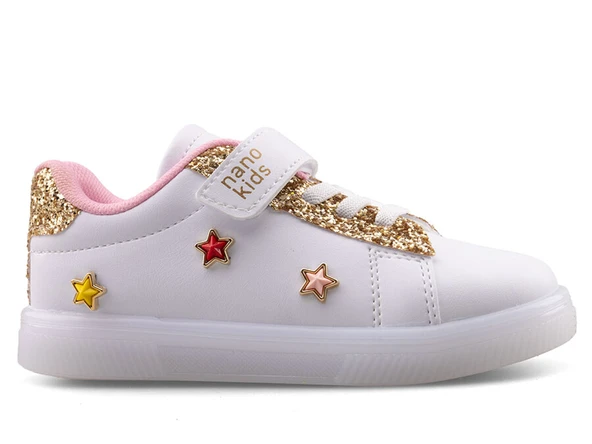 Nano Kids Cırtlı Lastikli Unisex Kız Çocuk Spor Ayakkabı Sneakers 1893 ürün görseli
