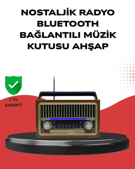 Şarjlı Radyo Hoparlör – İç ve Dış Mekan Uyumlu ürün görseli 1