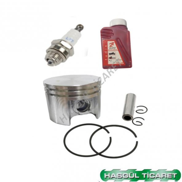Hsgl Motorlu Testere Stıhl Ms 210 40mm Piston Buji 2T 100ml Yağ