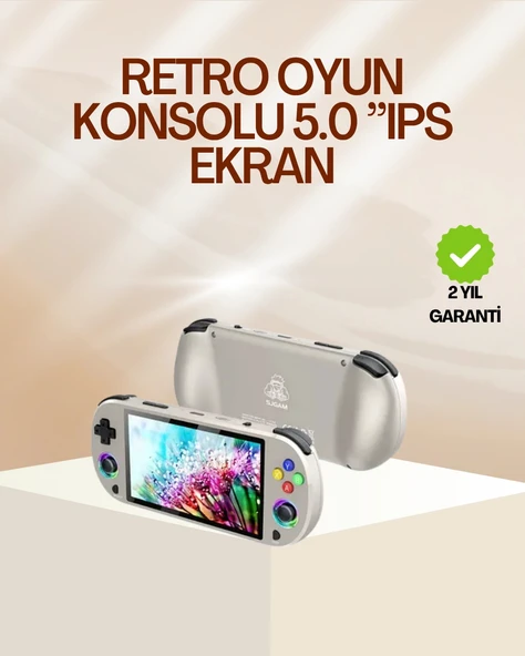 5" IPS Ekranlı Taşınabilir Oyun Konsolu ürün görseli 1