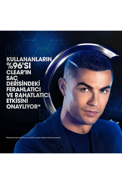 Clear Men Kepeğe Karşı Etkili Şampuan Cool Sport Menthol Ferahlatıcı Mentol Etkisi 350 ml x 3 Adet - 8