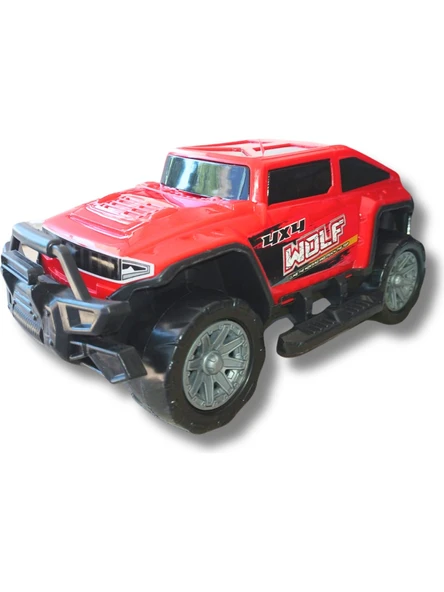 Wolf 4x4 Plastik Arazi Jipi 25CM ürün görseli