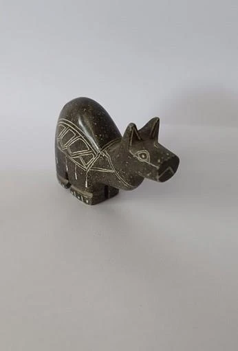 Deve Biblo Doğal Siyah Onix Taşı Mermer Hayvan Heykel Ev Ofis Masa Süsü Dekoratif Obje - Resim 10