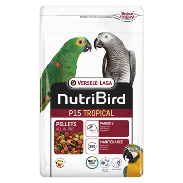 Versele Laga Nutri Bird P15 Pelet Tropical Papağan Yemi 1 Kg ürün görseli