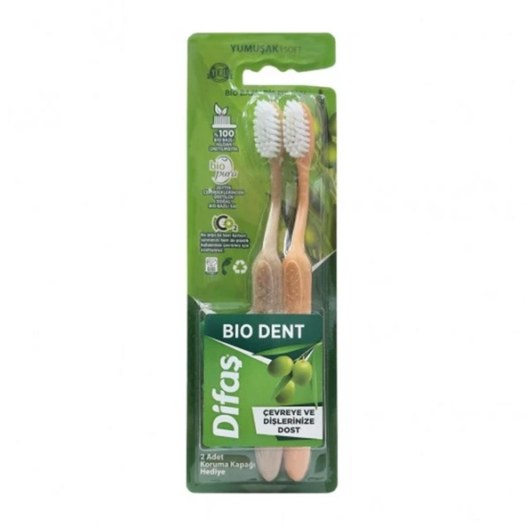 Difas Diş Fırçası Bio Dent 2li ürün görseli