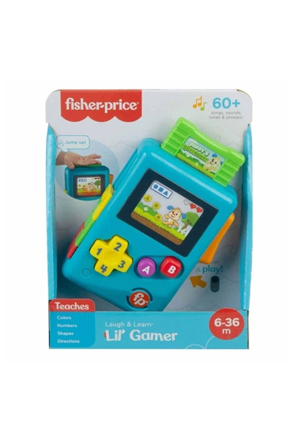 Fisher-Price Eğlen ve Öğren Köpekçiğin Oyun Macerası (Türkçe) Işıklı ve Müzikli Oyun Konsolu
