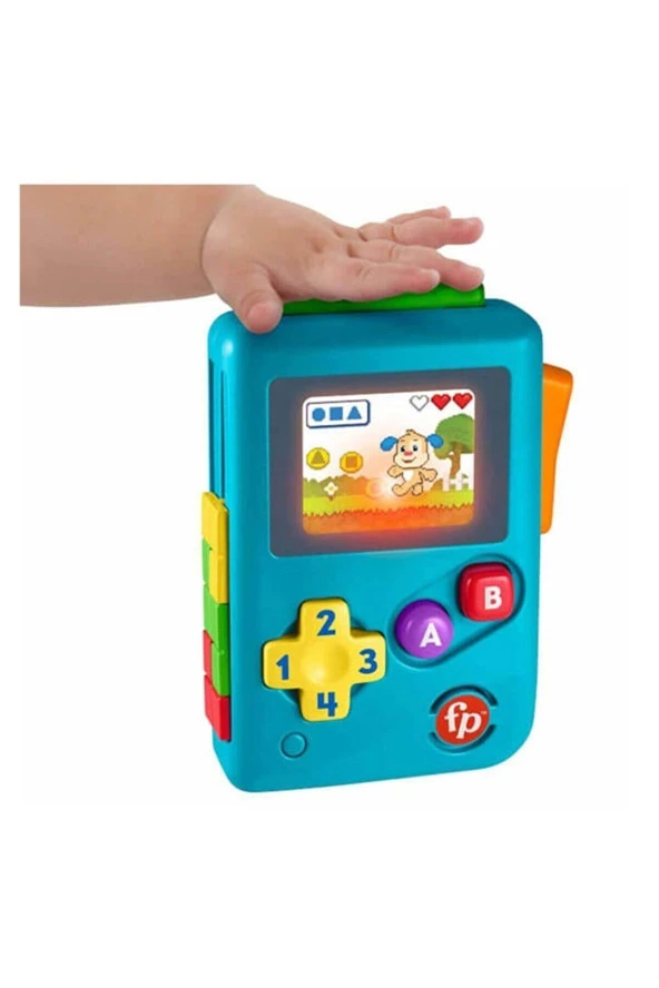Fisher-Price Eğlen ve Öğren Köpekçiğin Oyun Macerası (Türkçe) Işıklı ve Müzikli Oyun Konsolu - 3