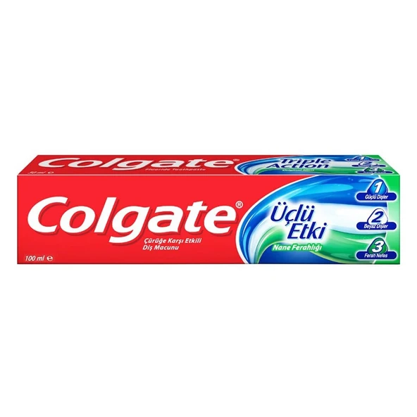 Colgate Diş Macunu Üçlü Etki 100ml - 1