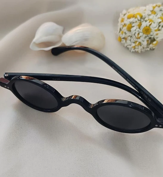 Silvio Monetti SM-21001 Col 01 UV400 Kadın Güneş Gözlüğü Kutusunda - Resim 3
