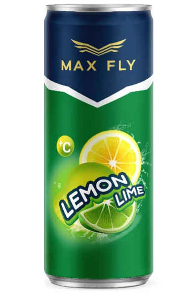 MAX FLY Lemon Lime 250 ml 24 adet ürün görseli