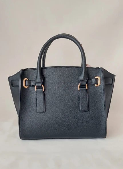 252AÇ315 Model Sarach Marka Siyah Renk El ve Omuz Çantası - 3