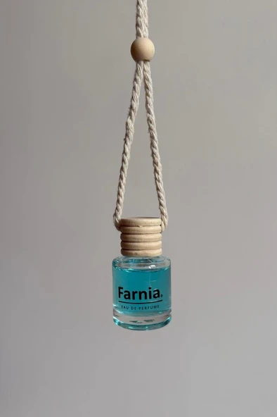 Farnia Yüksek Esanslı Askılı Araç Kokusu EDP Parfüm Okyanus 8 Ml 3 Adet Avantaj Paketi - 3