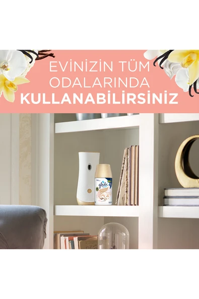 Glade Oda Kokusu, Otomatik Sprey Ipeksi Vanilya, Meyve Ve Çiçek Buketi, 269 ml 2 Yedek - 3