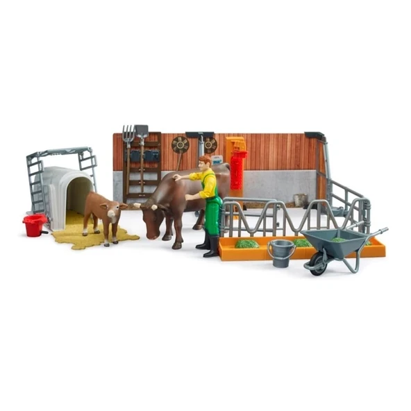 Bruder İnek Çiftliği Oyuncak Seti - Resim 4