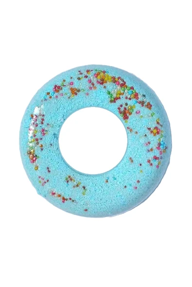 1 Adet Donut Köpüren Jakuzi Boy Banyo Bombası 120gr Banyo Topu - 3
