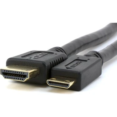 Mini HDMI To HDMI Kablo 1.5 Metre Dökme ürün görseli 1