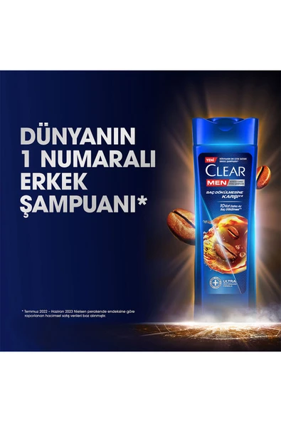 Clear Men Kepeğe Karşı Etkili Şampuan Saç Dökülmesine Karşı 350 ml X3 - Resim 6