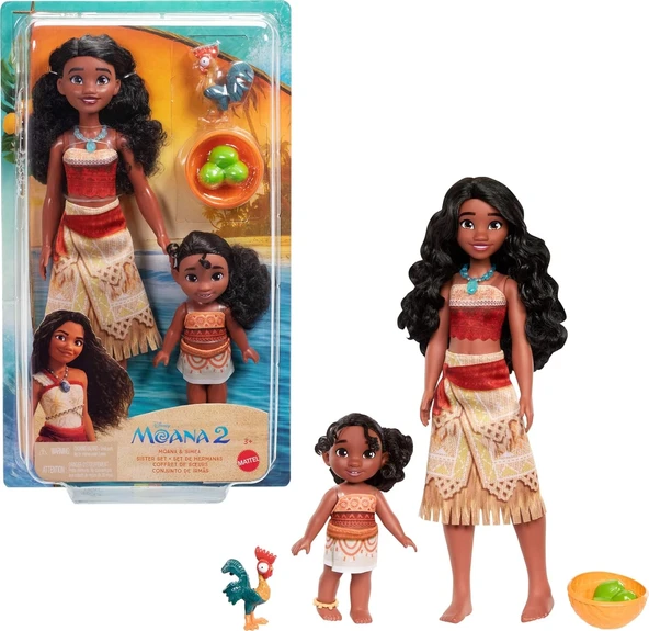 Disney Moana 2 Moana Simea 2’li Paket JBT41 - 1