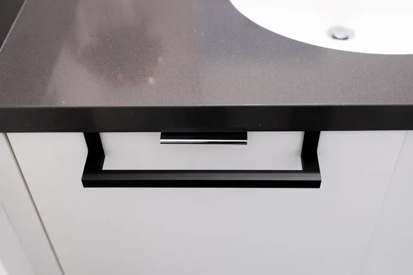 Modern El Havlu Askısı 170 mm-Mutfak dolabı kapağına takılan (2'li) - 1