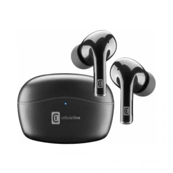 Cellularlıne Uyumlu Vıvıd Anc Özellikli Tws Kulaklık Ve Şarj Kutusu SİYAH VİTRİN ürün görseli