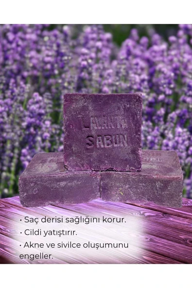 Lavanta Sabunu İçin Doğal El Yapımı ürün görseli 1