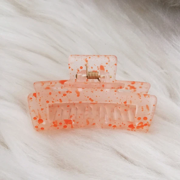 Turuncu Mandal Saç Tokası ürün görseli 1