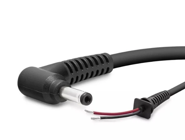 Hadron Hdx1319 Notebook Adaptör Tamir Kablosu 3.5 1.35 30W-90W 1.2M Siyah ürün görseli