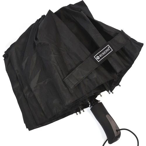 Rubenis Elite Otomatik 10 Telli 3 Kırmalı Siyah Bay Şemsiye M1 - Resim 2