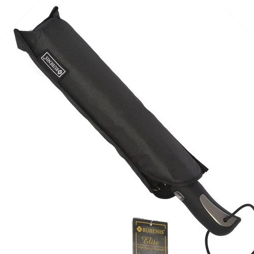 Rubenis Elite Otomatik 10 Telli 3 Kırmalı Siyah Bay Şemsiye M1 ürün görseli 1