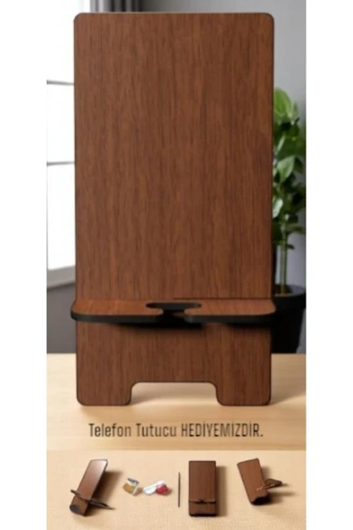 Bahşiş Kutusu Sandık Tip Box Kmbara Tibbox ( Telefon Tutucu Hediyemizdir.) - 7