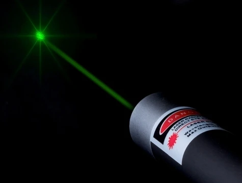 Yeşil Lazer Pointer 100 mW 15 Km Etkili (5 Başlıklı) - 4