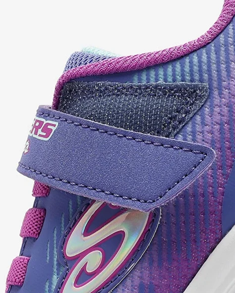 Skechers 303704L LVMT Flicker Flash - Light Takeover Kız Çocuk Spor Ayakkabı - Resim 8