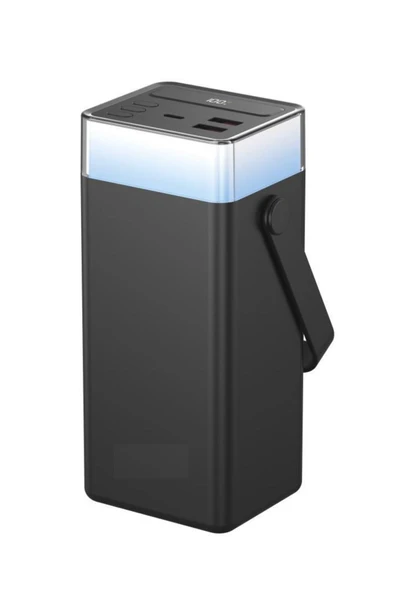 1041 40000 mAh Type-C Lightning 22,5 W Hızlı Şarj RGB Led Işıklı Powerbank - 5