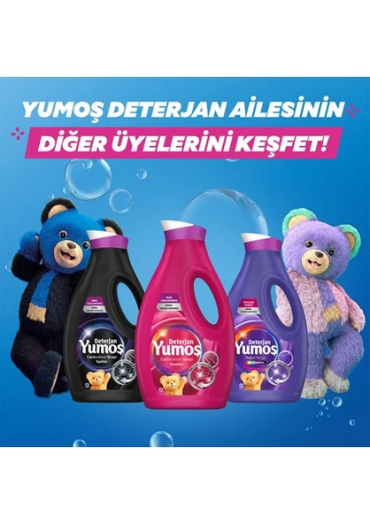 Yumoş Sıvı Deterjan Yoğun Terapi Tüm Renkliler İçin 1690 ml - 8