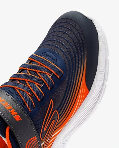 Skechers 403926L NVOR Microspec Advance Erkek Çocuk Spor Ayakkabı - Resim 3