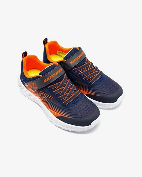 Skechers 403926L NVOR Microspec Advance Erkek Çocuk Spor Ayakkabı - Resim 7