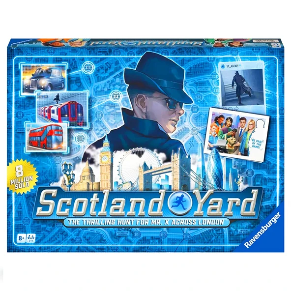Smart Choice Scotland Yard Ravensburger Lisanslı Kutu Oyunu Türkçe - 1