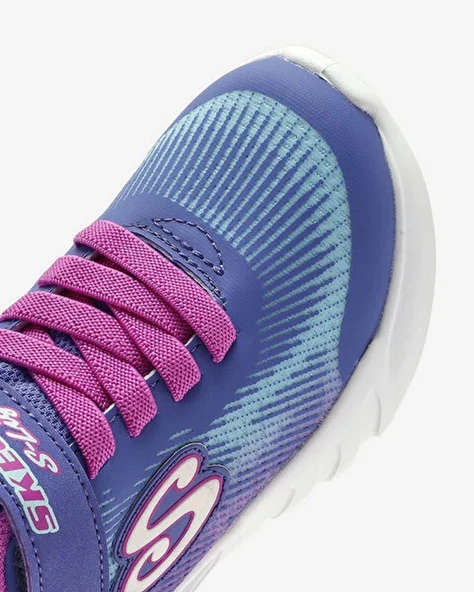 Skechers 303704L LVMT Flicker Flash - Light Takeover Kız Çocuk Spor Ayakkabı - Resim 7