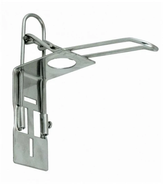 Omniwash Krom Dirsek Basmalı Dezenfektan Duvar Askı Aparatı 10 Adet - 2