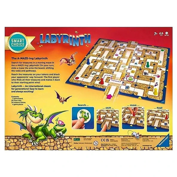 Smart Choice Labirent Ravensburger Lisanslı Kutu Oyunu Türkçe - Resim 2