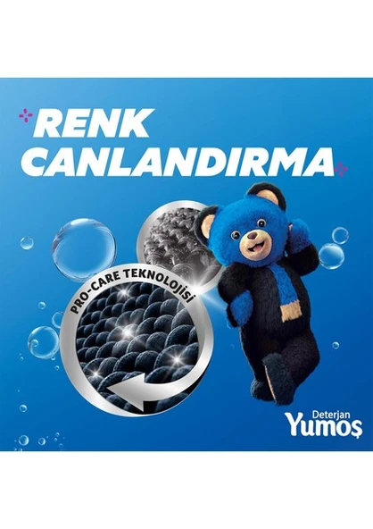 Yumoş Sıvı Bakım Çamaşır Deterjanı Canlandırıcı Terapi Siyahlar 1690 ml x3 - 5